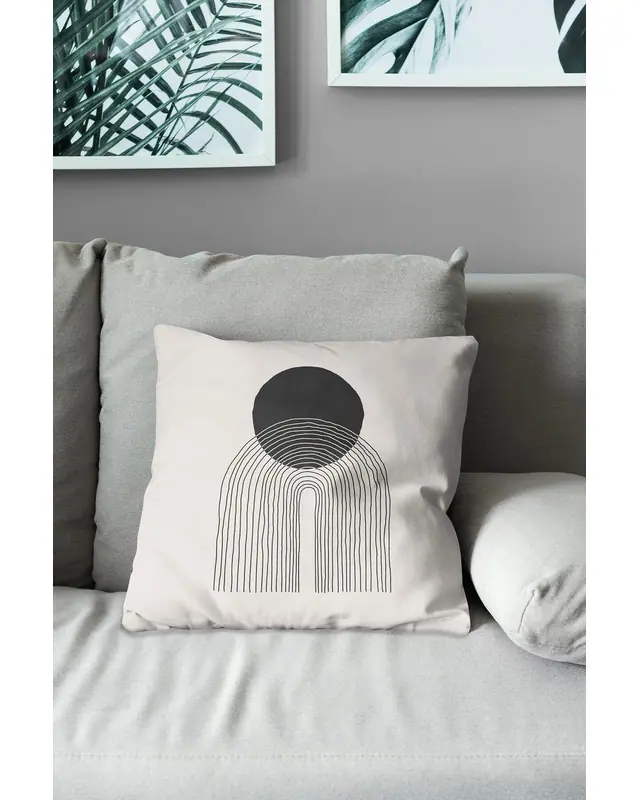 Real Art - 4 Pattern Double-Sided Printed Suede Cushion Cover - 3