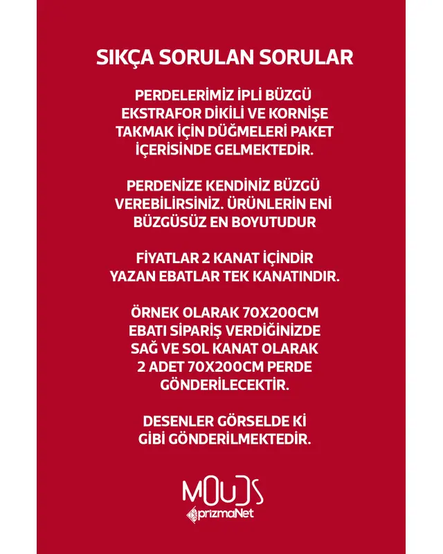 Kırmızı Pembe Kalpler Desenli Süet Oturma Odası Salon Fon Perde Ekstrafor Büzgü 2 Kanat PRD-1044 - 4