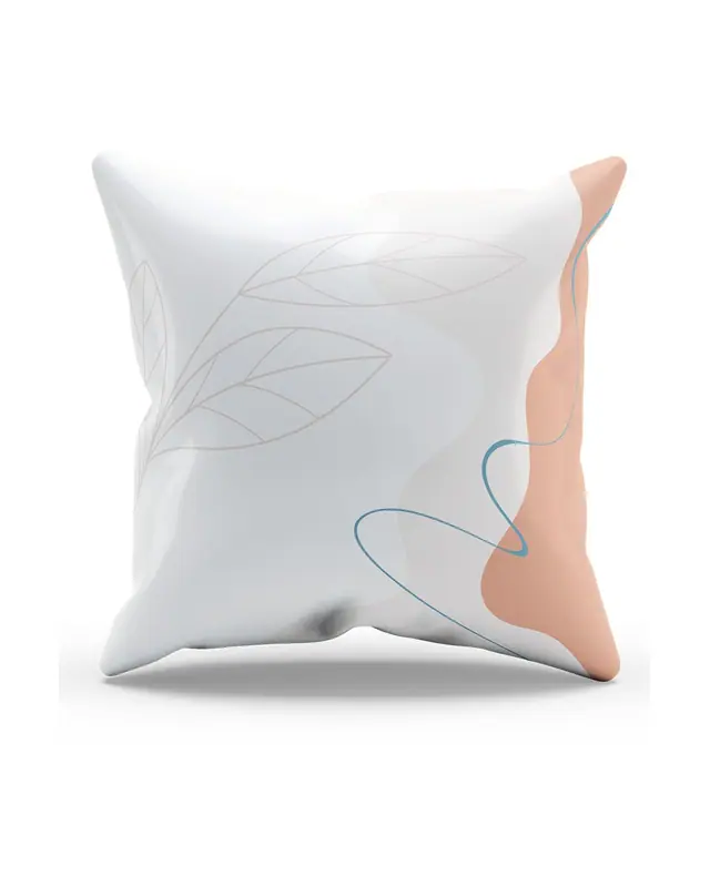 Double-Sided Printed Farmer Pattern Set of 3 Coordinated Suede Cushion Cover - 4