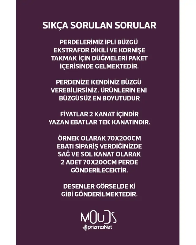 Renkli Mandala Desenli Süet Oturma Odası Salon Fon Perde Baskılı Ekstrafor Büzgü 2 Kanat PRD-1102 - 4