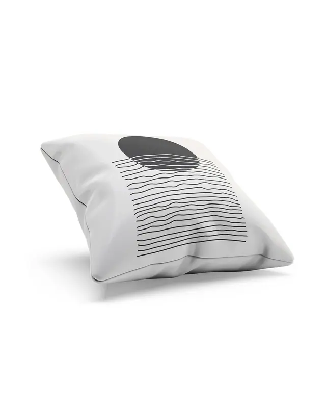 Real Art - 2 Pattern Double-Sided Printed Suede Cushion Cover - 2