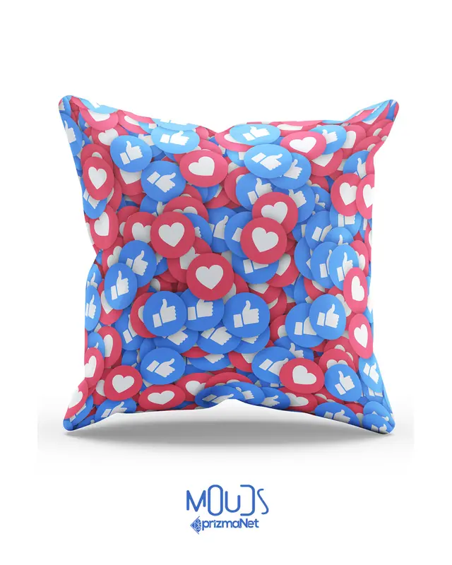 Fenomen Pattern Double-Sided Printed Single Cushion Cover