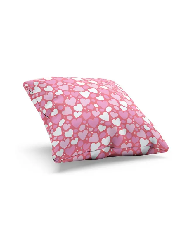 Kalpler-2 Pattern Double-Sided Printed Suede Cushion Cover - 2