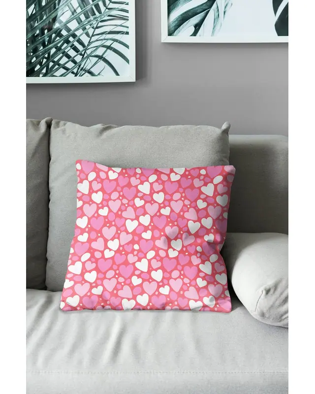 Kalpler-2 Pattern Double-Sided Printed Suede Cushion Cover - 3