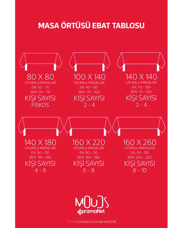 Christmas Sweater Round Easy-Care Suede-Feel Tablecloth - MSY-196 - 5