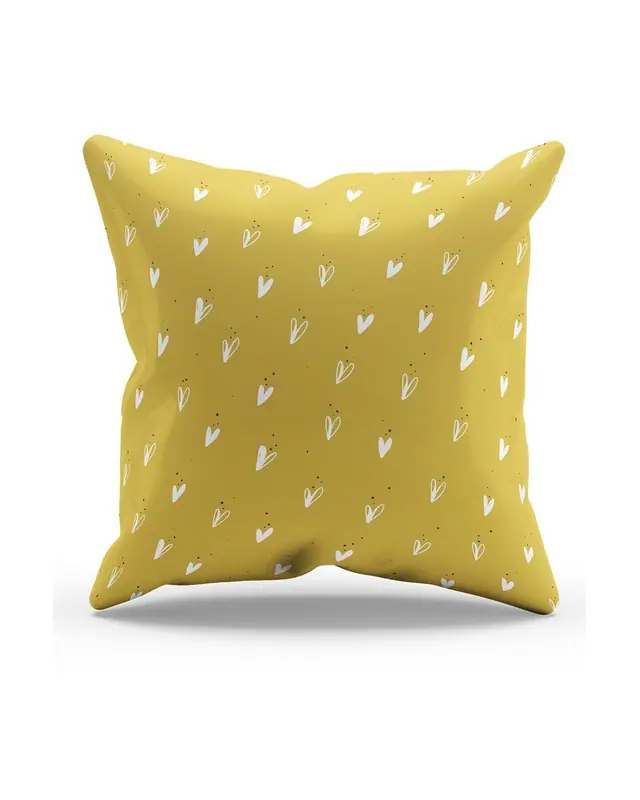 Double-Sided Printed Xero Floral Pattern Set of 4 Coordinated Suede Cushion Cover - 8
