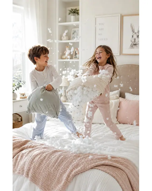 Cushion Cover Inner Cushion Set of 4 45x45cm 400Gr Pure Silicone Fibre Foam Filled Cushion Insert - 2