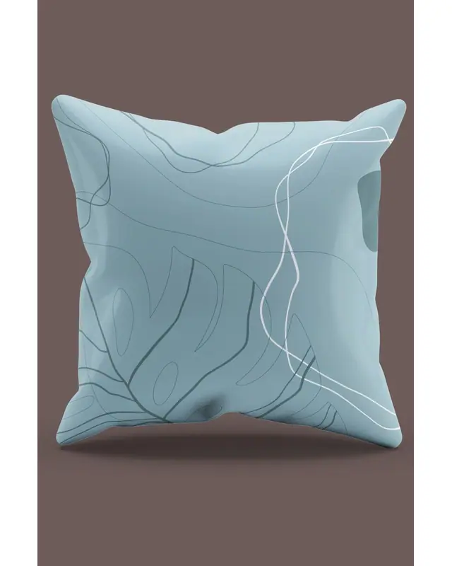 Double-Sided Printed Art Series-2 Pattern Set of 4 Coordinated Suede Cushion Cover - PLG151 - 7