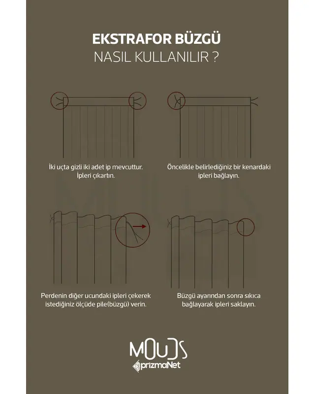 Yeşil Kamuflaj Desenli Süet Oturma Odası Salon Fon Perde Baskılı Ekstrafor Büzgü TEK KANAT PRD-1089 - 3