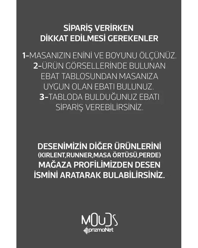 Anatolia 10 Desenli Yuvarlak Süet Dertsiz Masa Örtüsü - 5