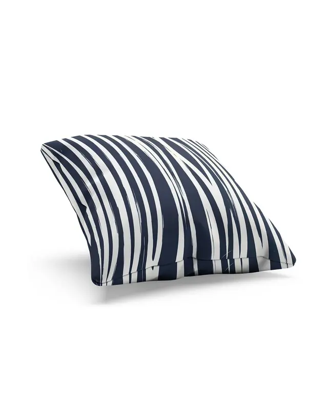 Omegu - 2 Pattern Double-Sided Printed Suede Cushion Cover - 2