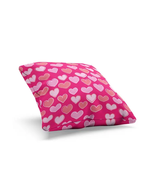 Kalpler-3 Pattern Double-Sided Printed Suede Cushion Cover - 2