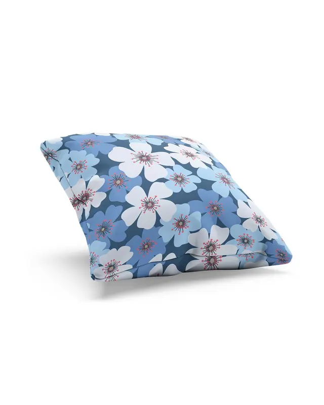 Nowon-1 Pattern Double-Sided Printed Suede Cushion Cover - 2