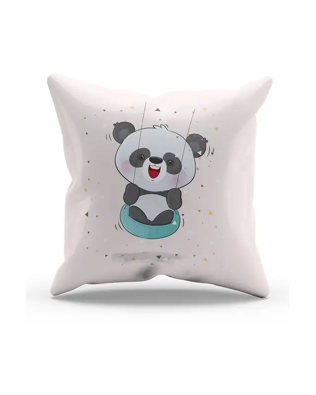 Koala Panda Pattern Double-Sided Printed Single Cushion Cover - 5