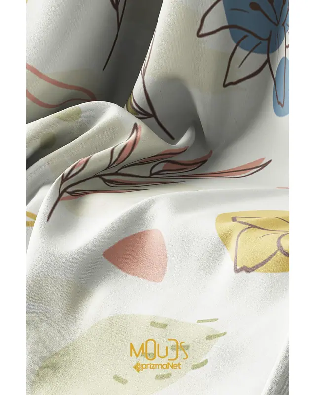 Suede Textured Fabric Autumn 2 Patterned Kitchen Apron, Chef Apron, Waiter Apron, Restaurant Apron - MTF-21 - 4