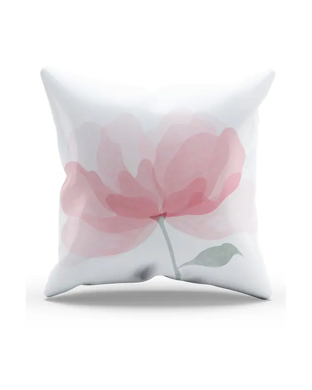 Double-Sided Printed Rabesa Pattern Set of 3 Coordinated Suede Cushion Cover - 6