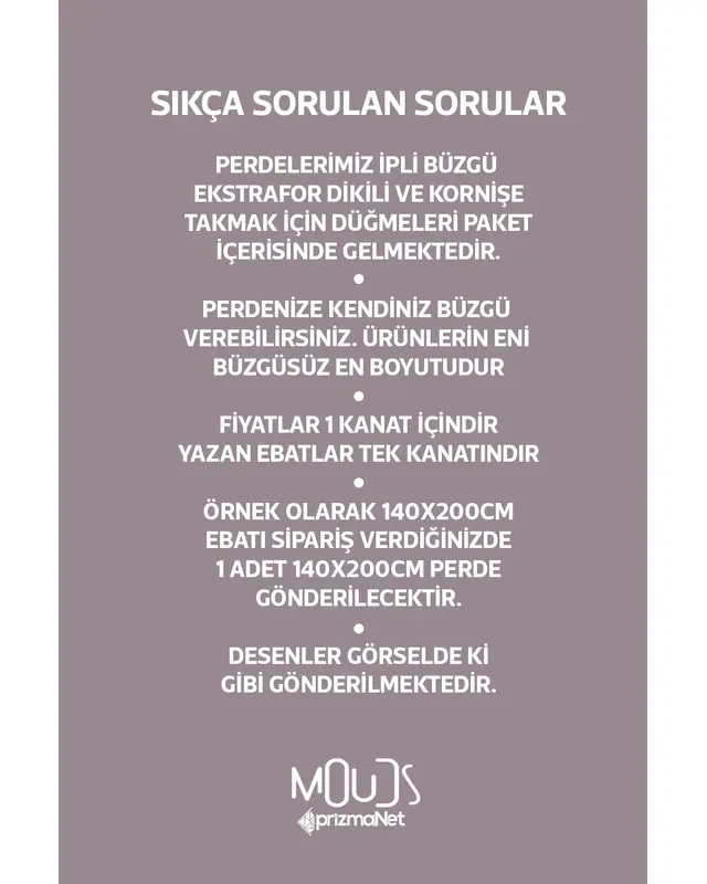 Renkli Küçük Kare Desenli Süet Oturma Odası Salon Fon Perde Baskılı Ekstrafor Büzgü TEK KANAT - 3