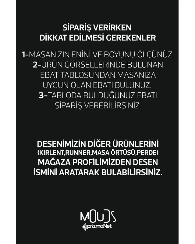 Ramazan Siyah Sekizgen Desenli Süet Kumaş Dertsiz Yuvarlak Masa Örtüsü Ramadan - 5