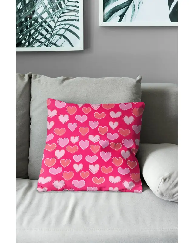 Kalpler-3 Pattern Double-Sided Printed Suede Cushion Cover - 3