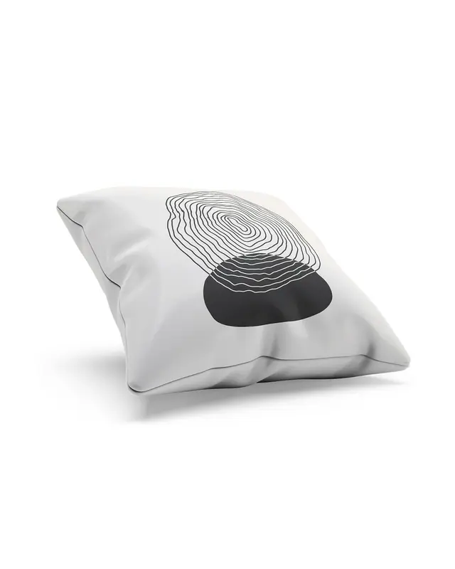 Real Art - 1 Pattern Double-Sided Printed Suede Cushion Cover - 2