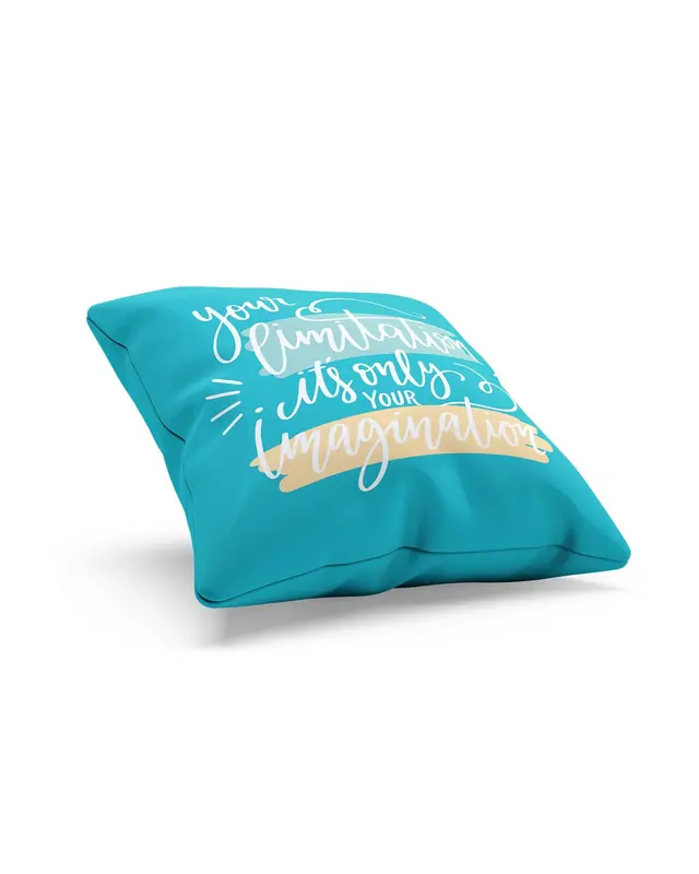 Motivation Type-2 Pattern Double-Sided Printed Suede Cushion Cover - 2