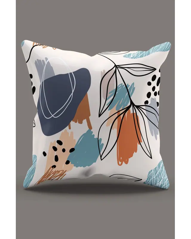 Art 5 Pattern Double-Sided Printed Suede Cushion Cover PL905 - 2