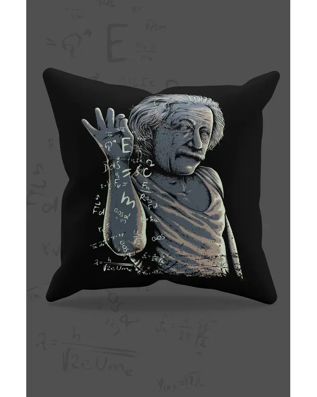 Double-Sided Printed Vektör Series Pattern Set of 4 Coordinated Suede Cushion Cover - PLG146 - 3