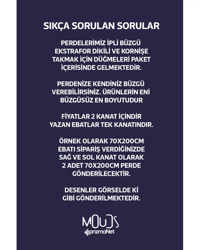 Anka Desenli Süet Oturma Odası Salon Fon Perde Dijital Baskılı Ekstrafor Büzgü 2 Kanat PRD-1064 - 4