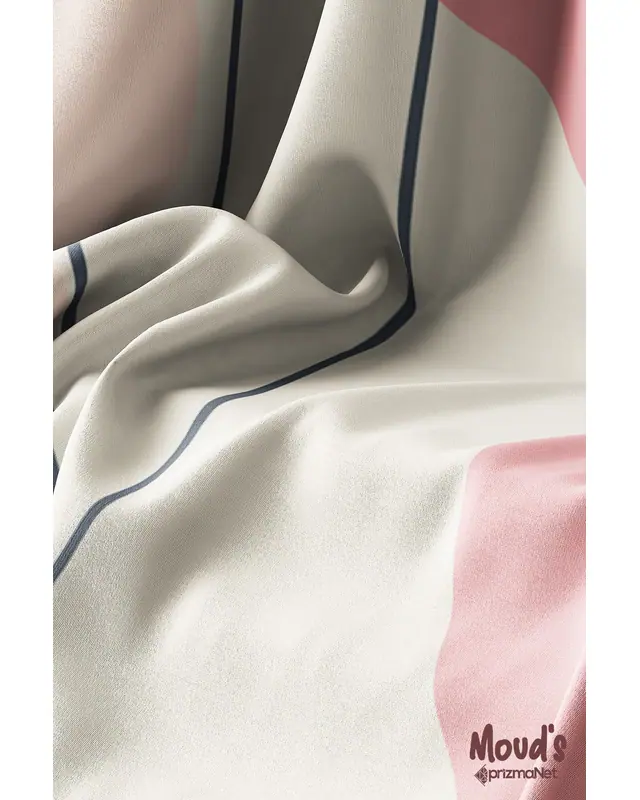 Quiet Pattern Printed Suede Table Runner - 4