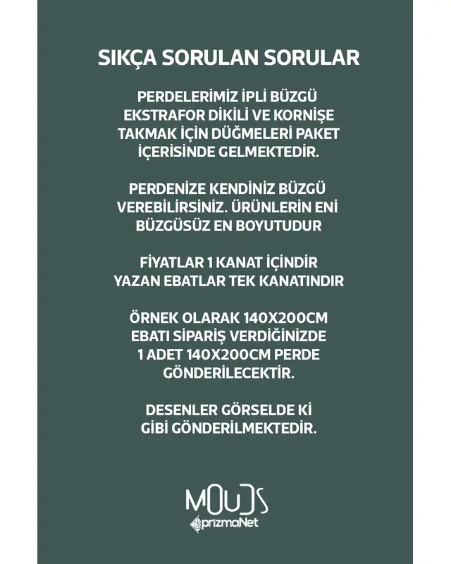 Farmer Desenli Süet Oturma Odası Salon Fon Perde Dijital Baskılı Ekstrafor Büzgü TEK KANAT PRD-1108 - 3