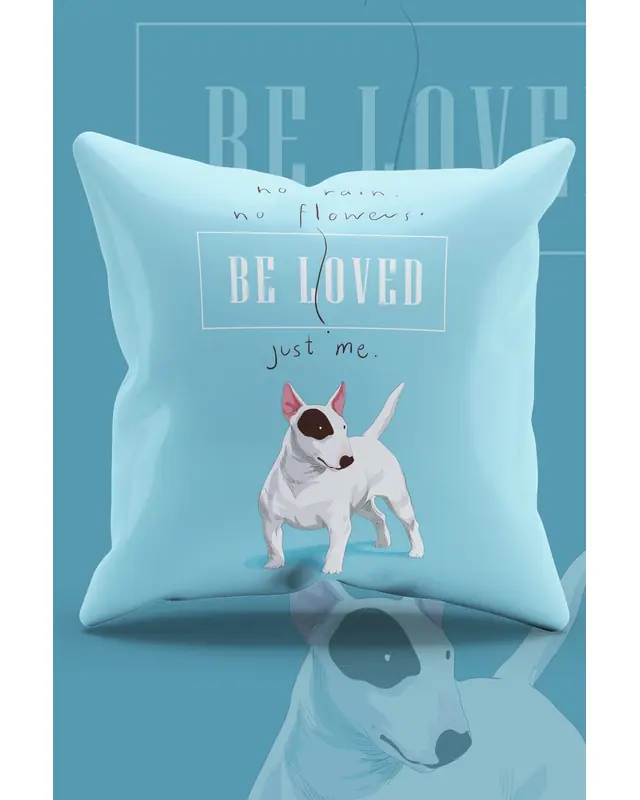 Double-Sided Printed Marjinal Hayvanlar Pattern Set of 4 Coordinated Suede Cushion Cover - PLG147 - 4