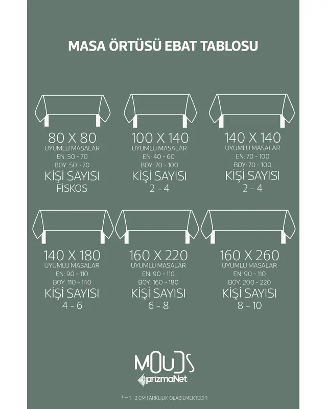 Ramadan Islamic Rectangular Easy-Care Suede-Feel Tablecloth - MS-259 - 3