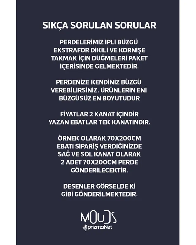 Renkli Çizgili Kare Desenli Süet Oturma Odası Salon Fon Perde Ekstrafor Büzgü 2 Kanat PRD-1074 - 4