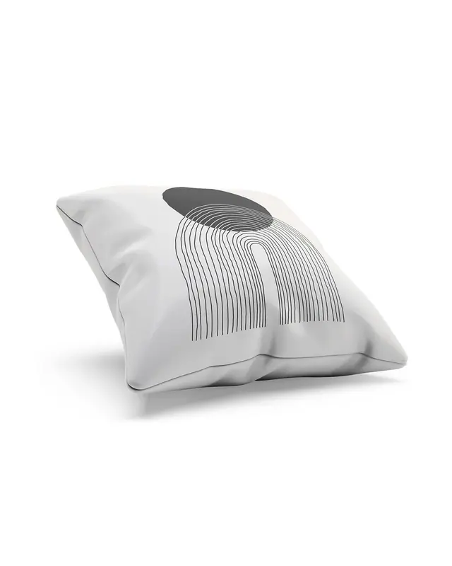 Real Art - 4 Pattern Double-Sided Printed Suede Cushion Cover - 2