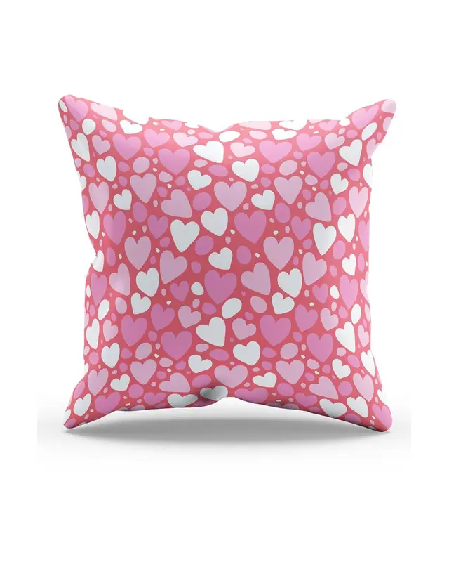 Double-Sided Printed Kalpler Pattern Set of 4 Coordinated Suede Cushion Cover - 5