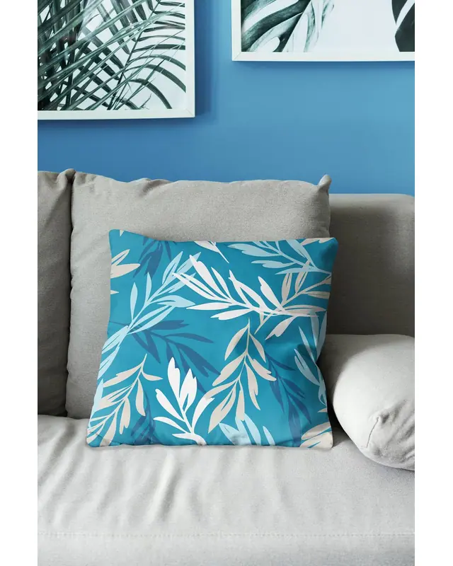 Nowon-2 Pattern Double-Sided Printed Suede Cushion Cover - 3