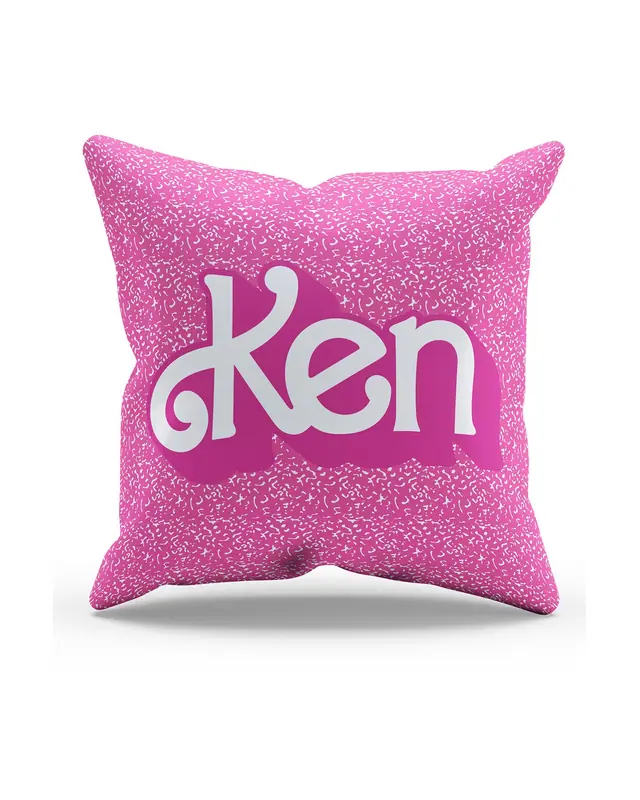 Double-Sided Printed Barbie Pattern Set of 4 Coordinated Suede Cushion Cover - PLG205 - 4