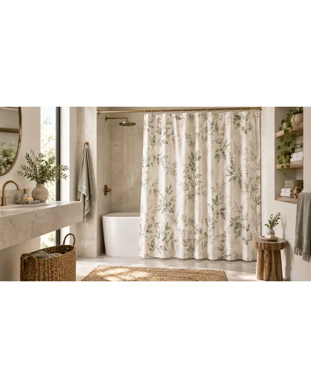 Banyo Perdesi Seçerken Ölçü, Renk ve Kullanım Dengesi