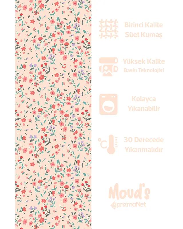 Miniso Round Easy-Care Suede-Feel Tablecloth - MSY-06 - 2