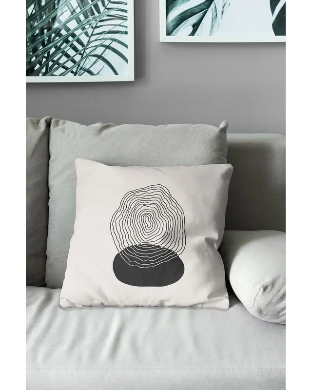 Real Art - 1 Pattern Double-Sided Printed Suede Cushion Cover - 3