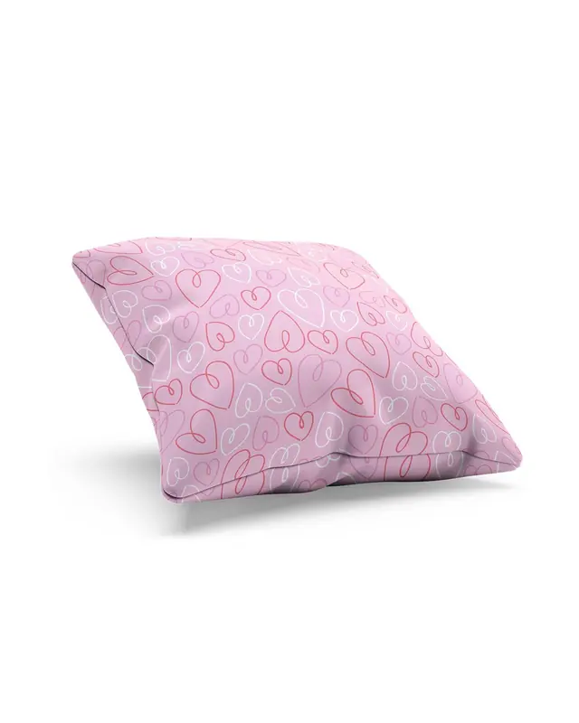Kalpler-1 Pattern Double-Sided Printed Suede Cushion Cover - 2