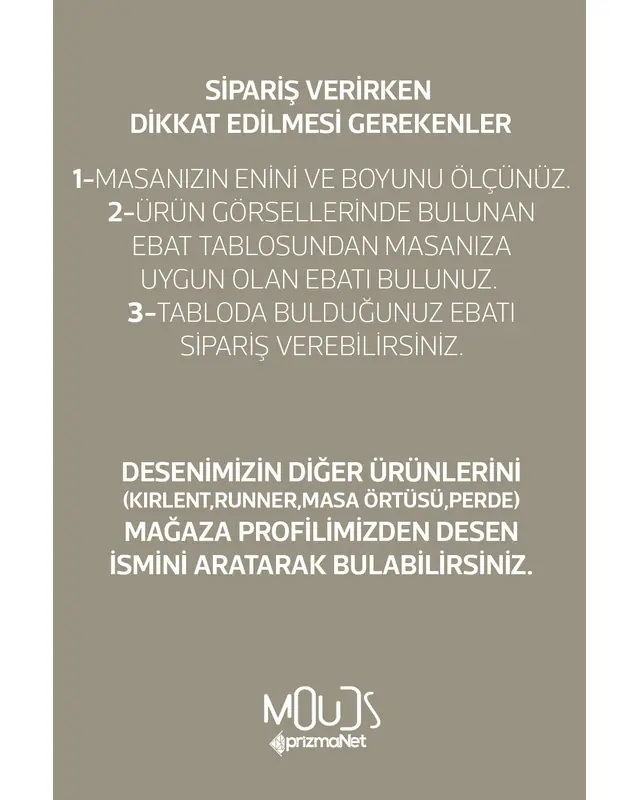 Ramazan Beyaz Lamba Desenli Süet Kumaş Dertsiz Masa Örtüsü Kare ve Dikdörtgen Ramadan - 7