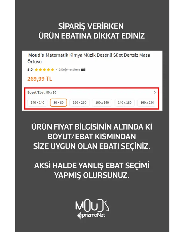 Eski Çiçek Desenli Yuvarlak Süet Dertsiz Masa Örtüsü - 2