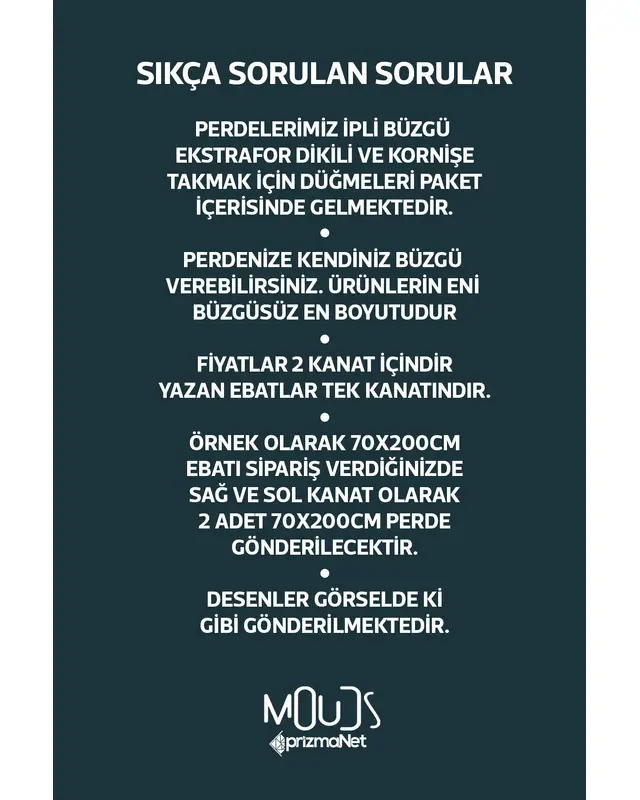 Renkli Çizgili Halı Desenli Süet Oturma Odası Salon Fon Perde Ekstrafor Büzgü 2 Kanat PRD-1006 - 3