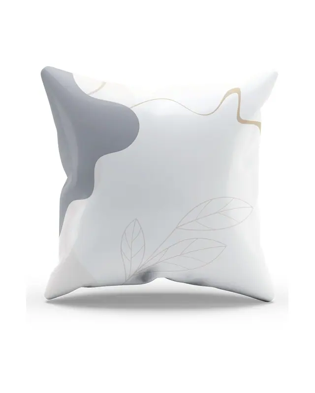 Double-Sided Printed Farmer Pattern Set of 3 Coordinated Suede Cushion Cover - 2