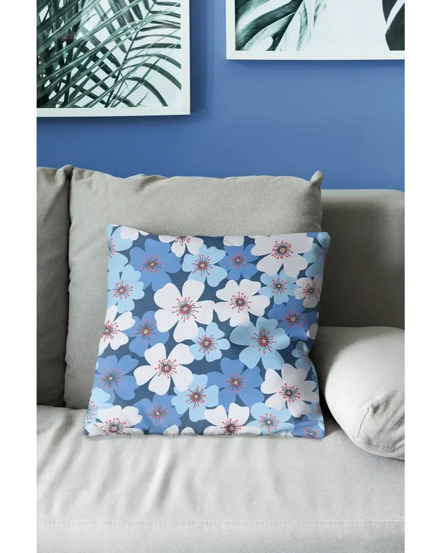 Nowon-1 Pattern Double-Sided Printed Suede Cushion Cover - 3