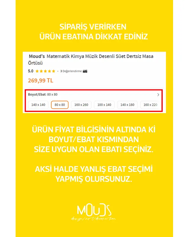 Pöti Kareli Sarı Masa Örtüsü, Piknik Örtüsü, Sofra Bezi, Dikdörtgen, Dijital Baskılı - 6