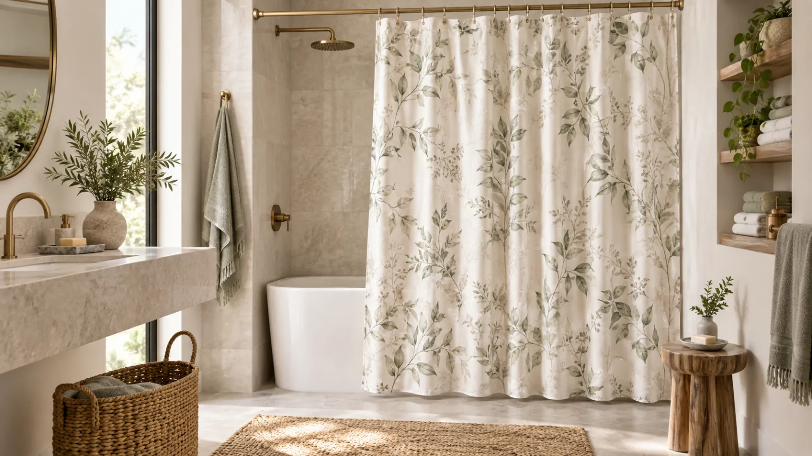 Banyo Perdesi Seçerken Ölçü, Renk ve Kullanım Dengesi